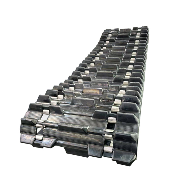 China Tractor de excavador agrícola mayorista Track de goma negra