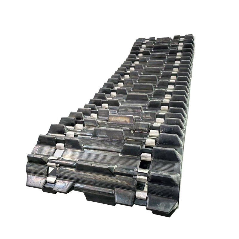 China Tractor de excavador agrícola mayorista Track de goma negra